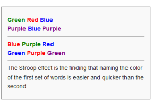 stroop